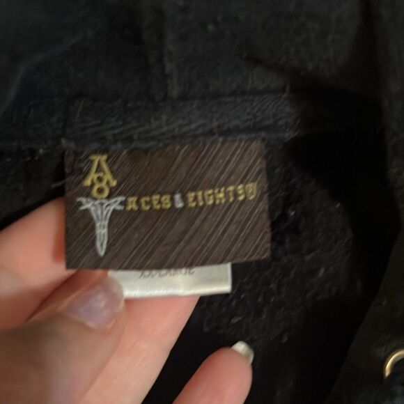 AC/DC 2005 Back in Black Aces in Eights Band Sweatshirt Hoodie Men’s Unisex XXL - Picture 4 of 11